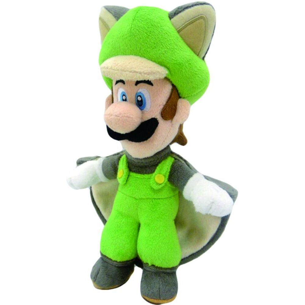 Nintendo - Super Mario - Flying Squirrel Luigi 9 inch plush  COLLECTIBLES